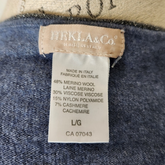 Wool Cashmere Sweater Stars - Picture 8 of 8